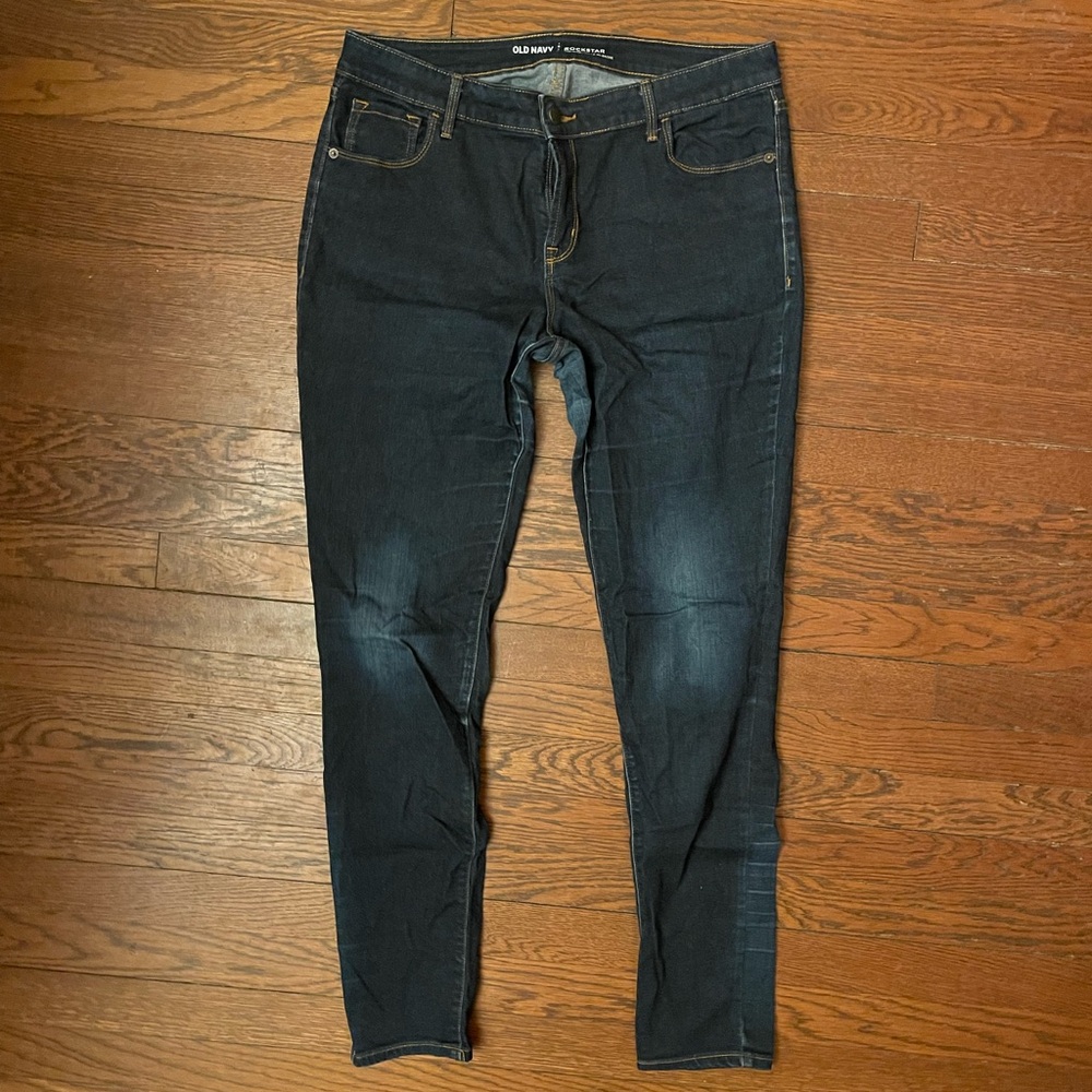 Old Navy Dark Blue Skinny Jeans